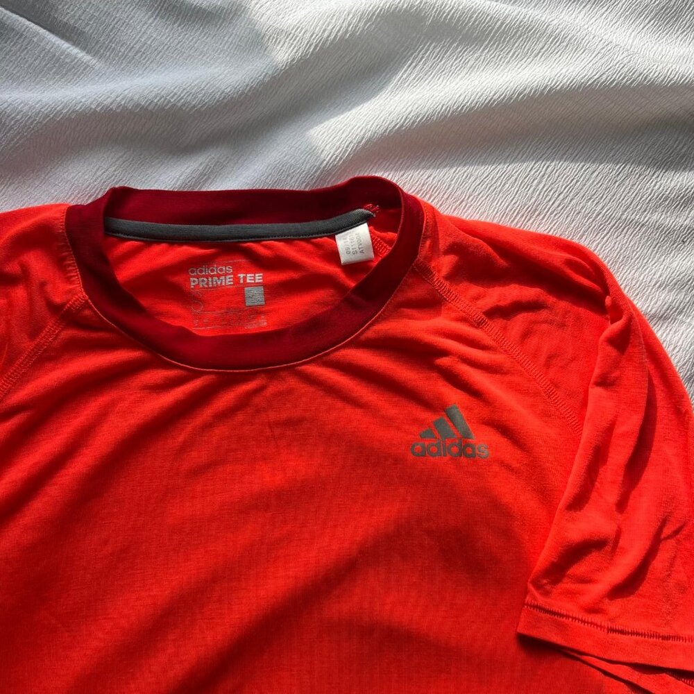 Adidas orange Prime Tee - Small Size